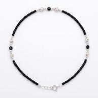Rhythm Bead Payal in 92.5 Silver