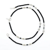 Rhythm Bead Payal in 92.5 Silver