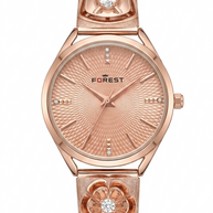 Pink Blossom Watch in 92.5 Silver