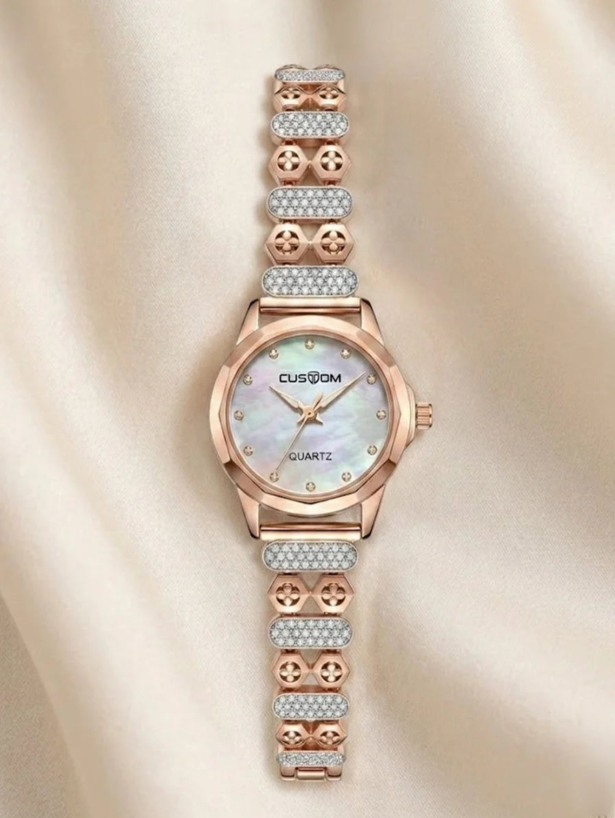 Azure Bloom Watch in 92.5 Silver