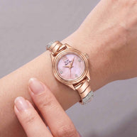 Champagne Glow Watch in 92.5 Silver