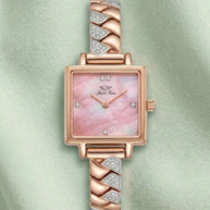 Pink Prism Watch in 92.5 Silver