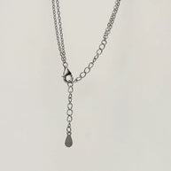 Sweetheart Lariat Chain in 92.5 Silver