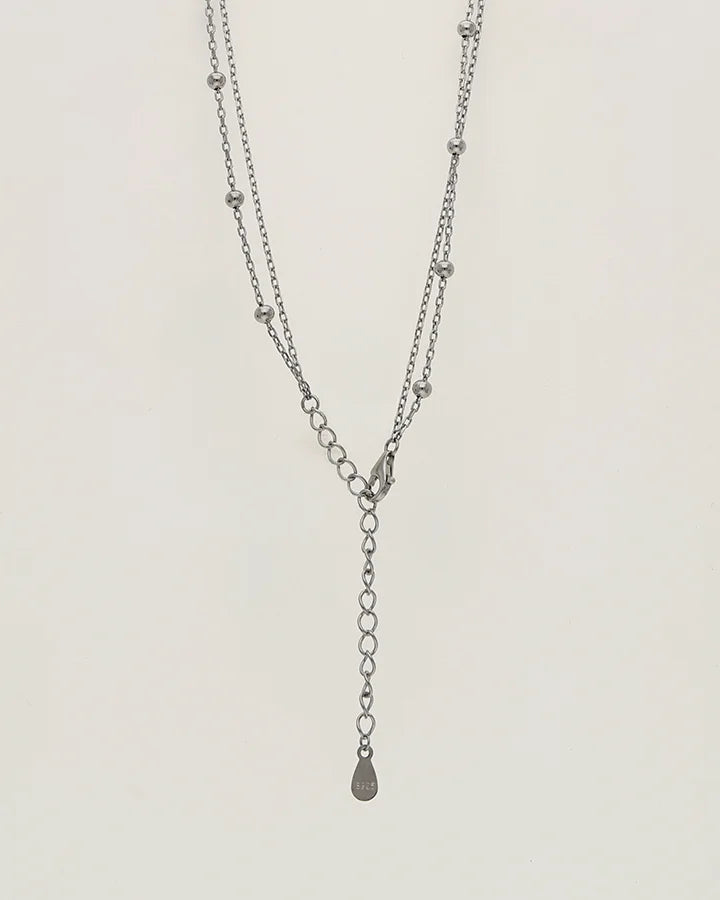 Butterfly Dream Lariat Chain in 92.5 Silver