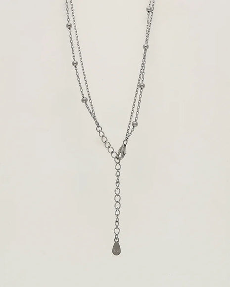 Butterfly Dream Lariat Chain in 92.5 Silver