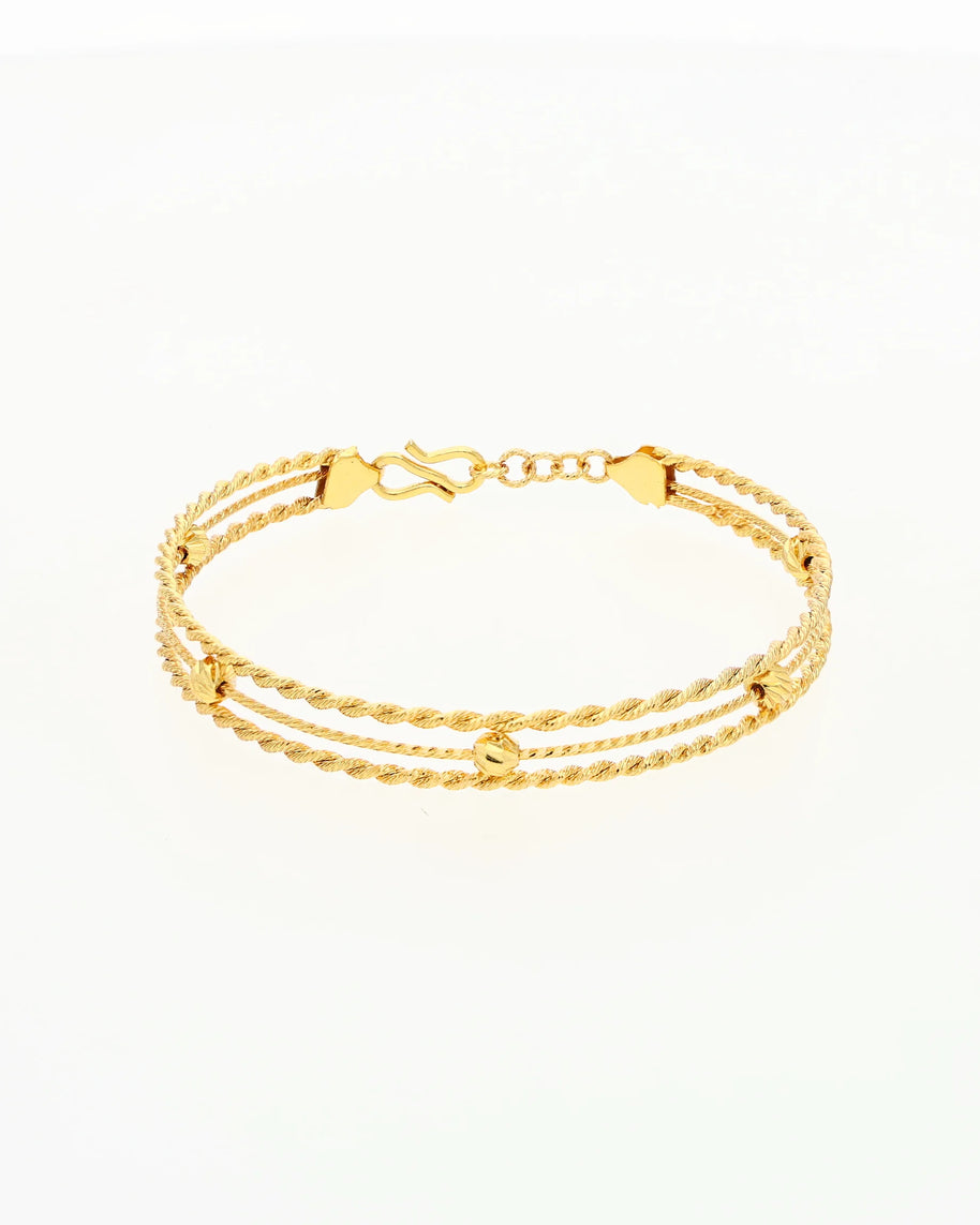 Radiant Rope Bracelet in 92.5 Silver