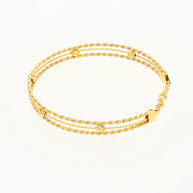 Radiant Rope Bracelet in 92.5 Silver