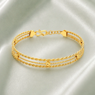 Radiant Rope Bracelet in 92.5 Silver