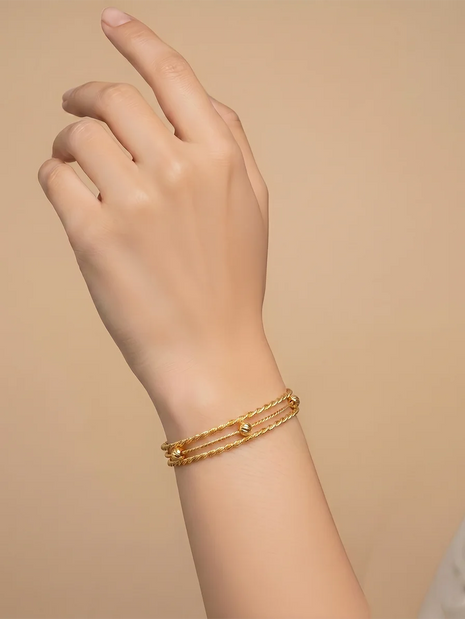 Radiant Rope Bracelet in 92.5 Silver