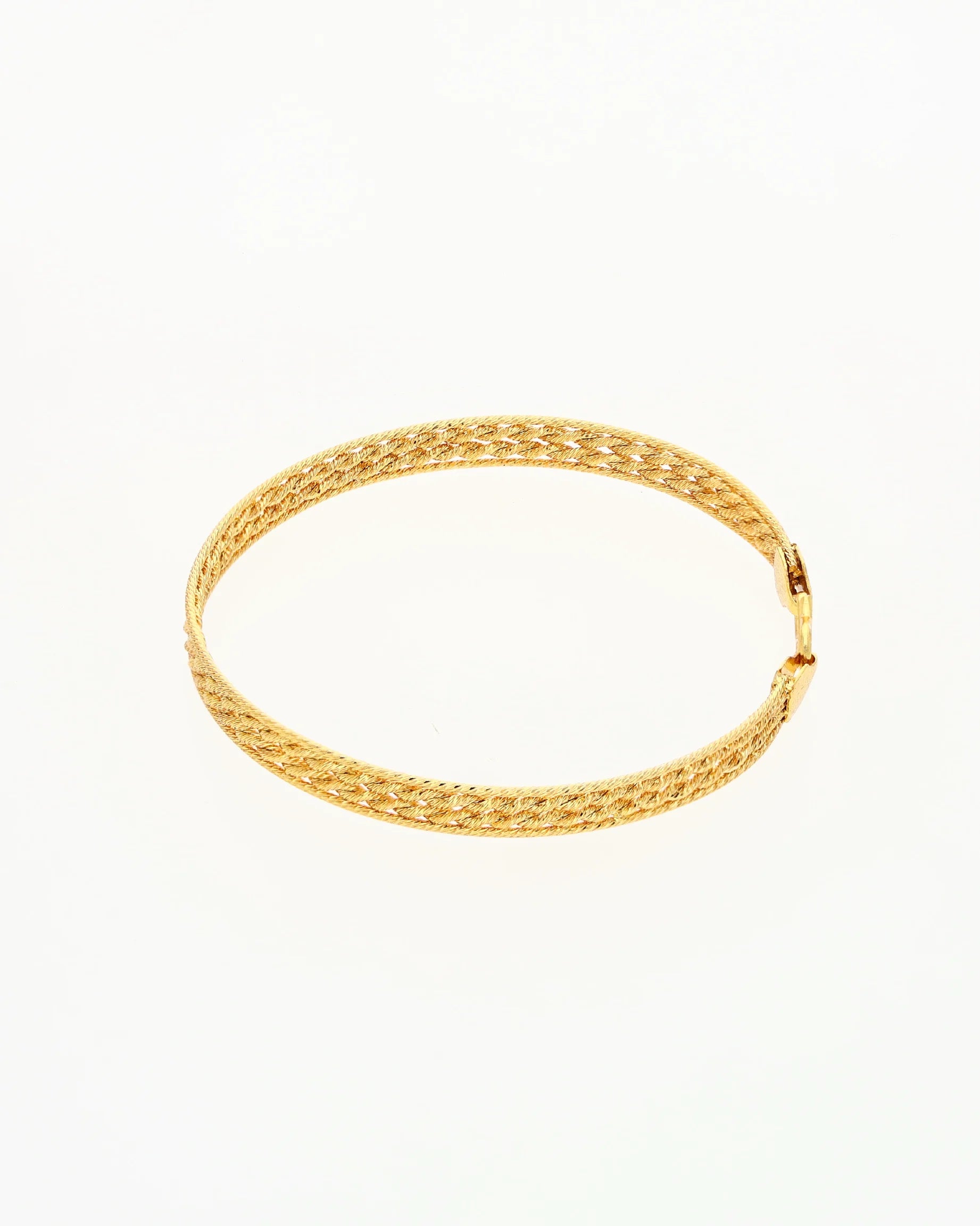 Classic Rope Mesh Bracelet in 92.5 Silver