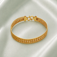 Classic Rope Mesh Bracelet in 92.5 Silver