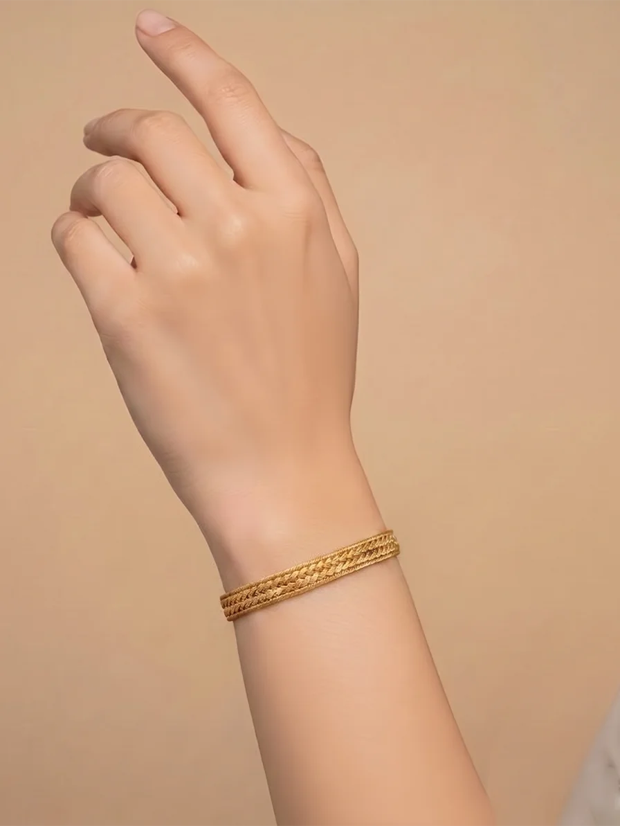 Classic Rope Mesh Bracelet in 92.5 Silver