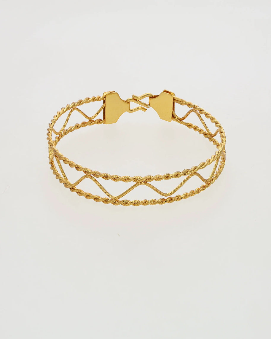 Zigzag Grace Bracelet in 92.5 Silver