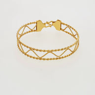 Zigzag Grace Bracelet in 92.5 Silver