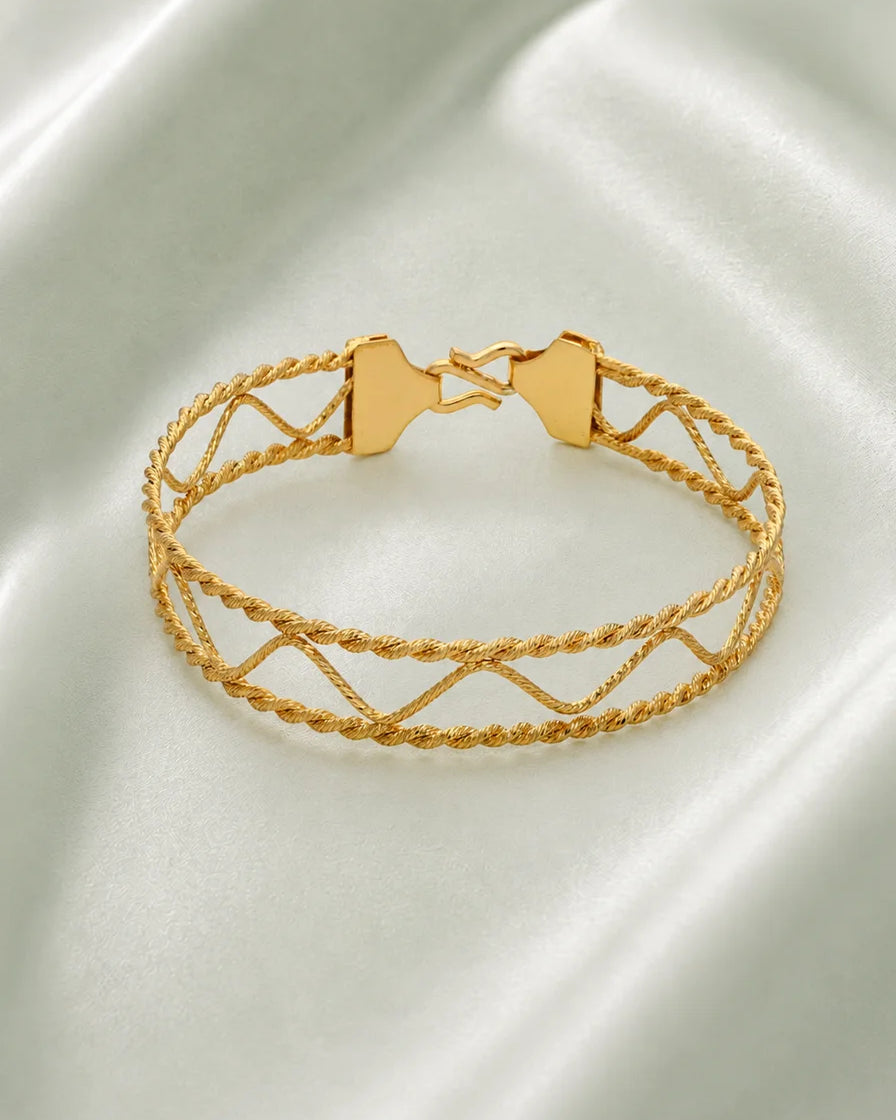 Zigzag Grace Bracelet in 92.5 Silver