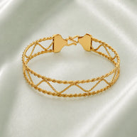 Zigzag Grace Bracelet in 92.5 Silver
