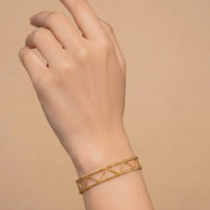 Zigzag Grace Bracelet in 92.5 Silver