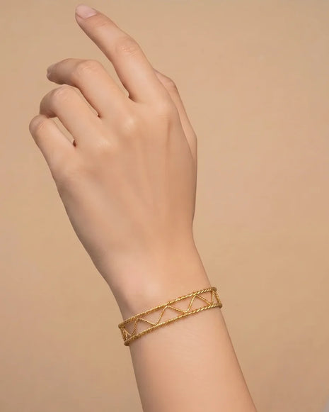 Zigzag Grace Bracelet in 92.5 Silver