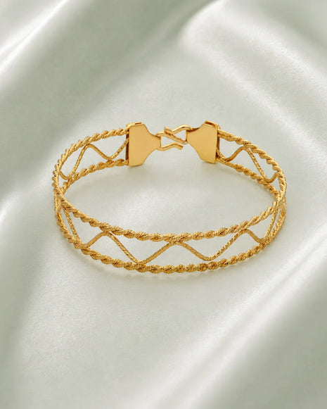 Zigzag Grace Bracelet in 92.5 Silver