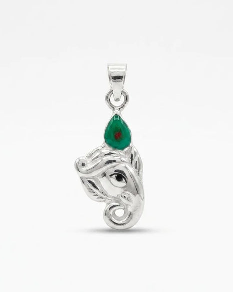 Morpankh Ganesha Dollar 92.5 Silver