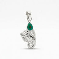 Morpankh Ganesha Dollar 92.5 Silver