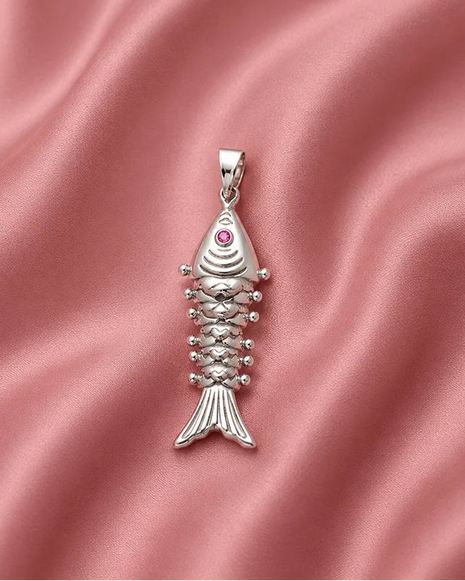Chandi Fish Dollar 92.5 Silver