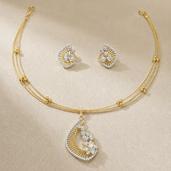 Trinity Glow Set in 92.5 Silver
