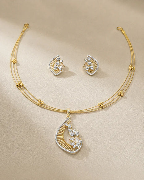 Trinity Glow Set in 92.5 Silver