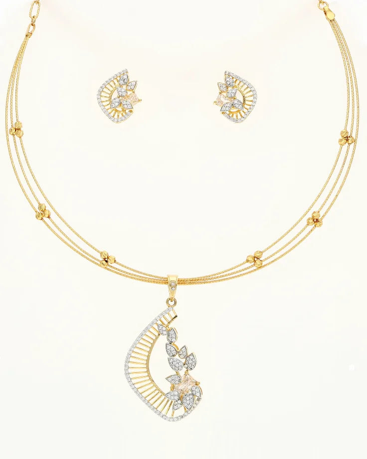 Trinity Glow Set in 92.5 Silver