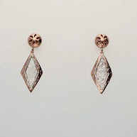 Diamond Charm Duo in 92.5 Silver