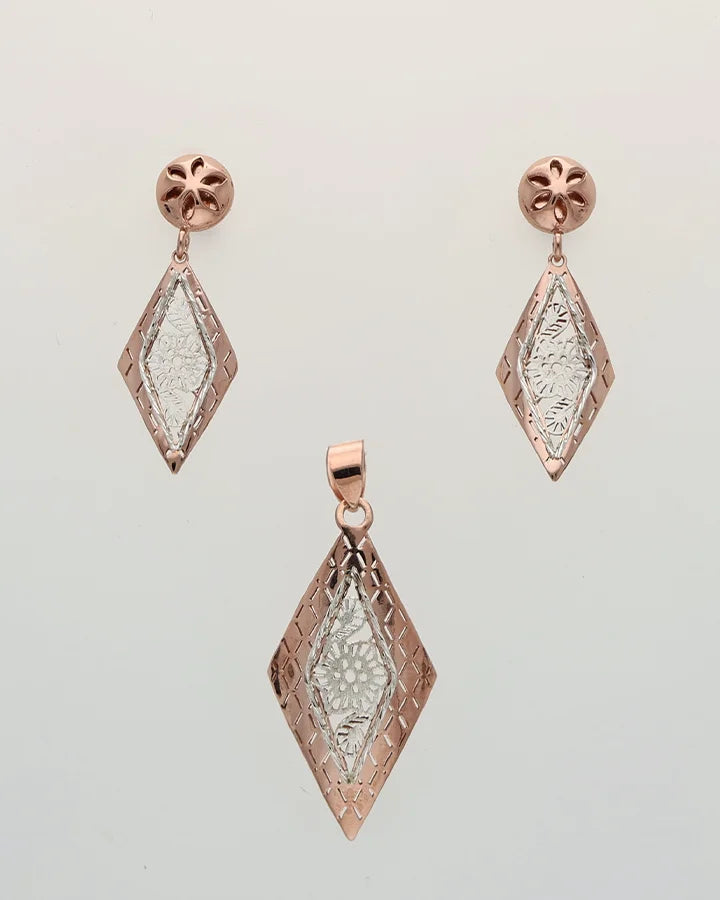 Diamond Charm Duo in 92.5 Silver