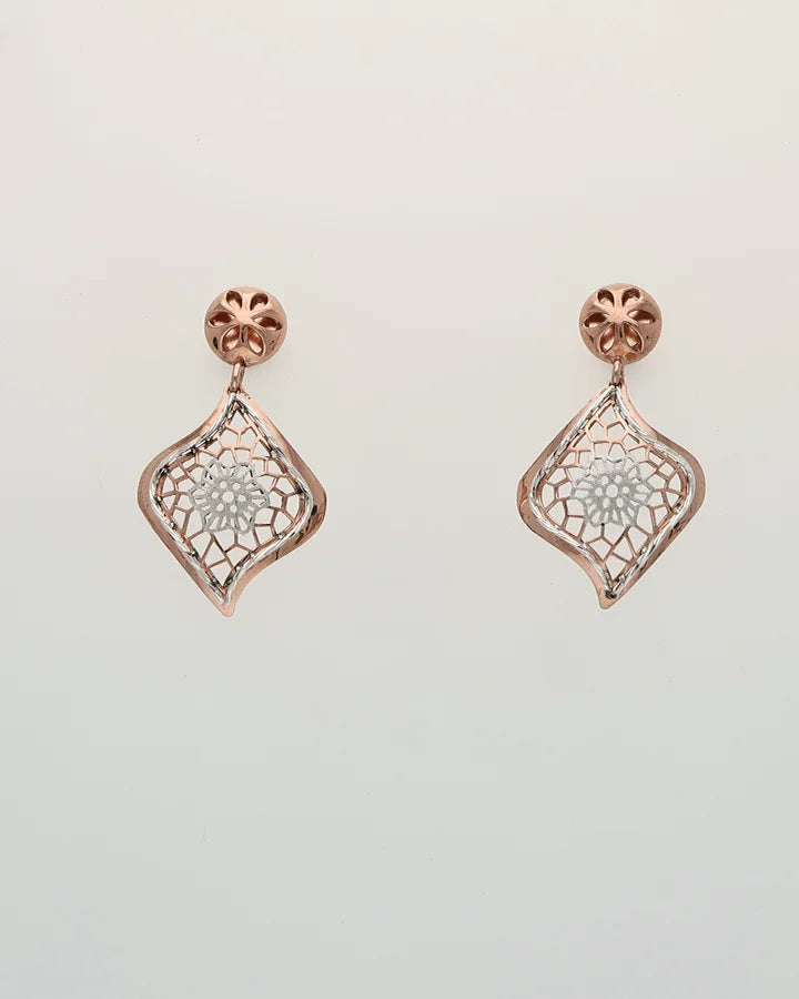 Floral Charm Duo in 92.5 Silver