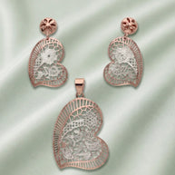 Sweetheart Charm Duo in 92.5 Silver