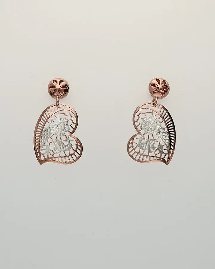 Sweetheart Charm Duo in 92.5 Silver