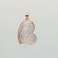 Sweetheart Charm Duo in 92.5 Silver
