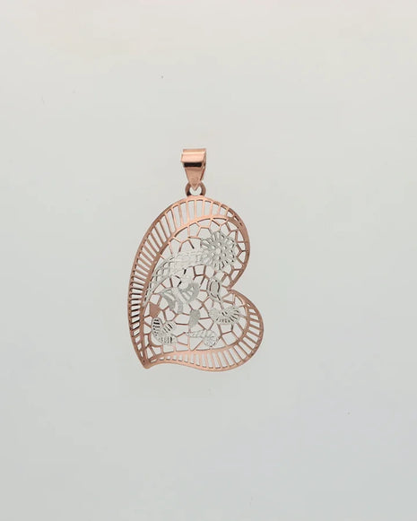 Sweetheart Charm Duo in 92.5 Silver