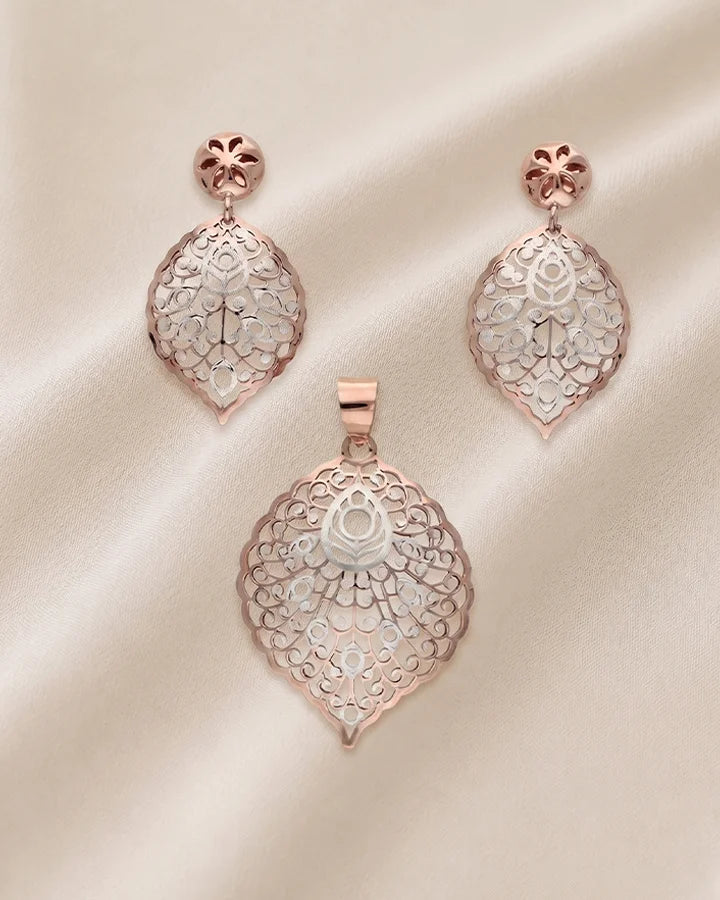 Oval Grace Charm Duo in 92.5 Silver