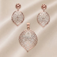 Oval Grace Charm Duo in 92.5 Silver