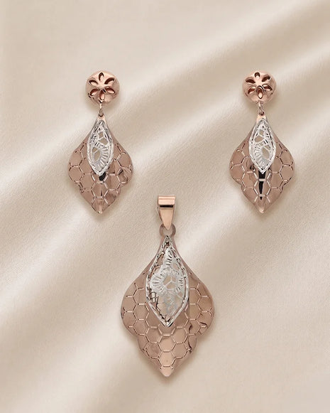 Peacock Charm Duo in 92.5 Silver