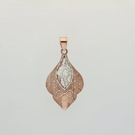 Peacock Charm Duo in 92.5 Silver