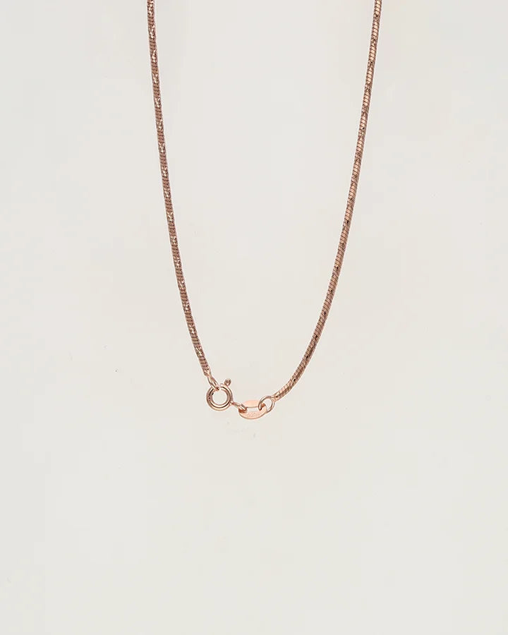 Rose Italian Chain in 92.5 Silver