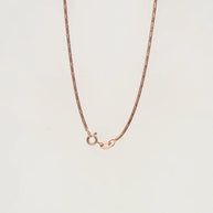 Rose Italian Chain in 92.5 Silver