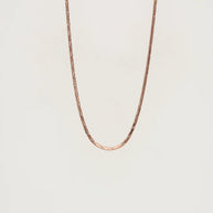 Rose Italian Chain in 92.5 Silver