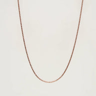 V-Cut Italian Chain in 92.5 Silver