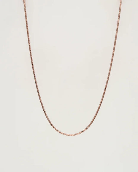 V-Cut Italian Chain in 92.5 Silver