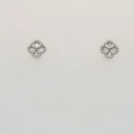 Floral Spark Charm Duo in 92.5 Silver