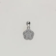 Snow Blossom Charm Duo in 92.5 Silver