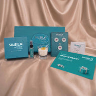 Rubina Halo Duo in 92.5 Silver