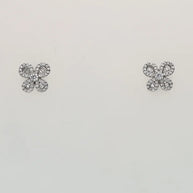 Rose Bloom Charm Duo in 92.5 Silver