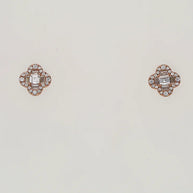 Crystal Grace Charm Duo in 92.5 Silver